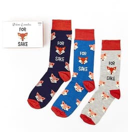 Sokken Cadeauset - Unisex Sokken - Cadeau Geven - 3 Paar Katoenrijk - Hermaat UK 7-11 - Veelkleurig — thumbnail 1