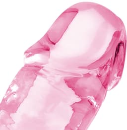EasyToys Dildo - Jelly Dildo zonder Ballen - 18 cm — thumbnail 4