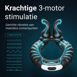 Dailyplay Vibrerende Cockring met App – Siliconen Penisring Vibrerend – Seks Toys voor Koppels en Mannen – Clitoris Stimulator –Ballstretcher Verstelbaar - Seksspeeltjes – Sex Toys – Vibrator Electrisch — thumbnail 4