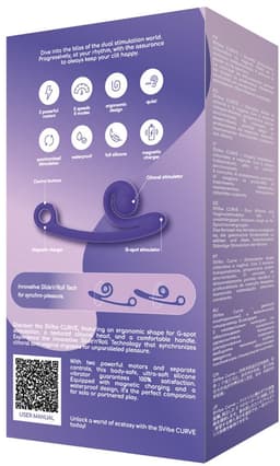 Snail Vibe Snail Vibe Curve Vibrator Lila — thumbnail 4
