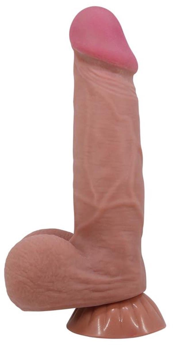 BAILE Sliding Skin Realistic Dildo 21.8 Cm — afbeelding 1