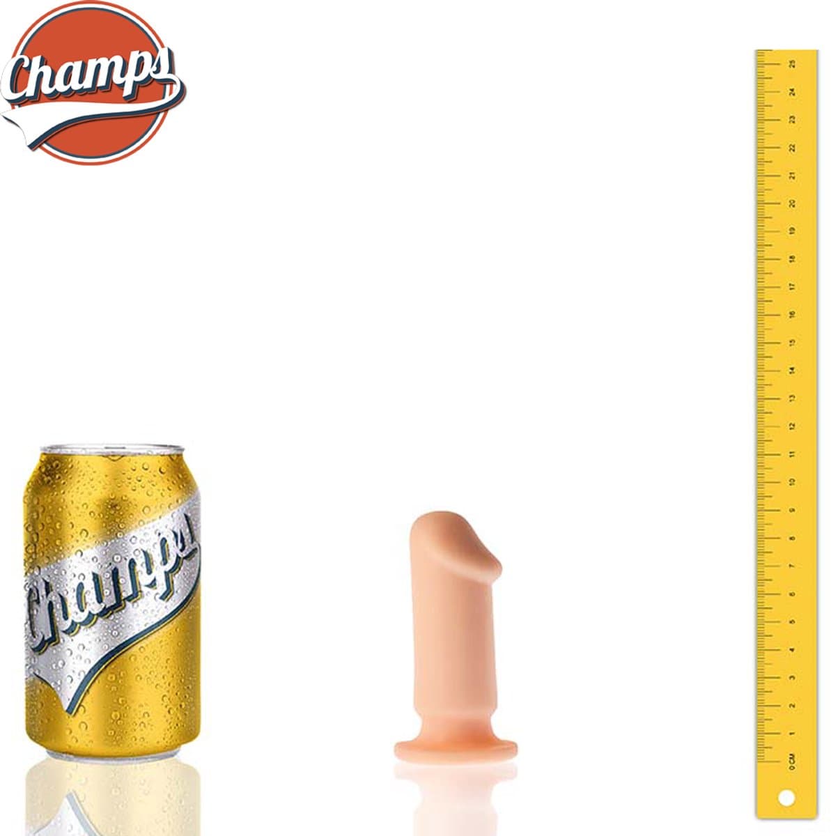 Champs - Tiny - Realistisch gevoel - Sterke zuignap — afbeelding 1