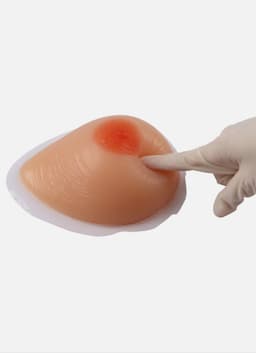 Zelfklevende Siliconen Borsten – Cup D – 1000 gram- Borstprothese – Travestie, Crossdress & Cosplay –Nep Tieten-Nep Borsten- — thumbnail 4