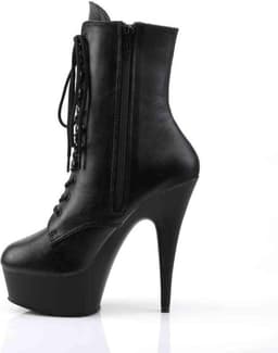 Pleaser - DELIGHT-1020 Plateau Laarzen - US 13 - 44 Shoes - Zwart — thumbnail 3
