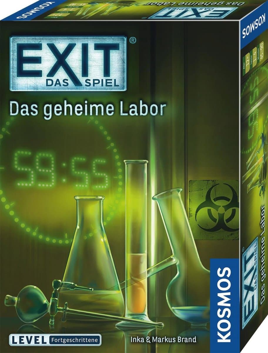 Escape Room Spel - Het Geheime Laboratorium voor 1-6 Spelers — afbeelding 1