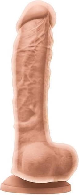 NS Novelties - Colours Dual Density 8 Inch - Dildos Lichte Beige — thumbnail 3