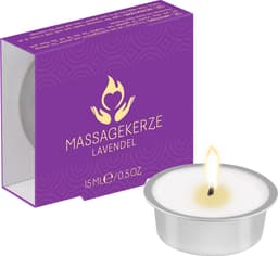 Lavendel massagekaars, 15 ml — thumbnail 4