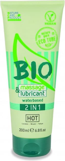 Hot Bio 2 In 1 Waterbasis Glijmiddel En Massagegel — thumbnail 5