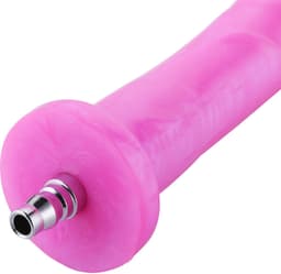 Hismith Anale & vaginale Medisch Siliconen Dildo Roze met QAC — thumbnail 5