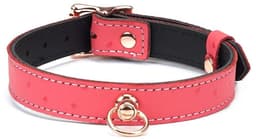 Liebe Seele - Angel's Kiss - Smalle Choker Met O-ring - Luxe En exclusief ontwerp - Roze/Rosé Goud — thumbnail 1