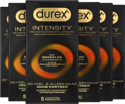 Durex Condooms Intensity 5st - 6 Stuks - Voordeelverpakking — thumbnail 1