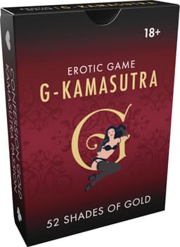 G Kamasutra - 52 Shades of Gold - erotisch spel voor koppels - truth or dare - erotiek -spelletjes voor volwassenen — thumbnail 1