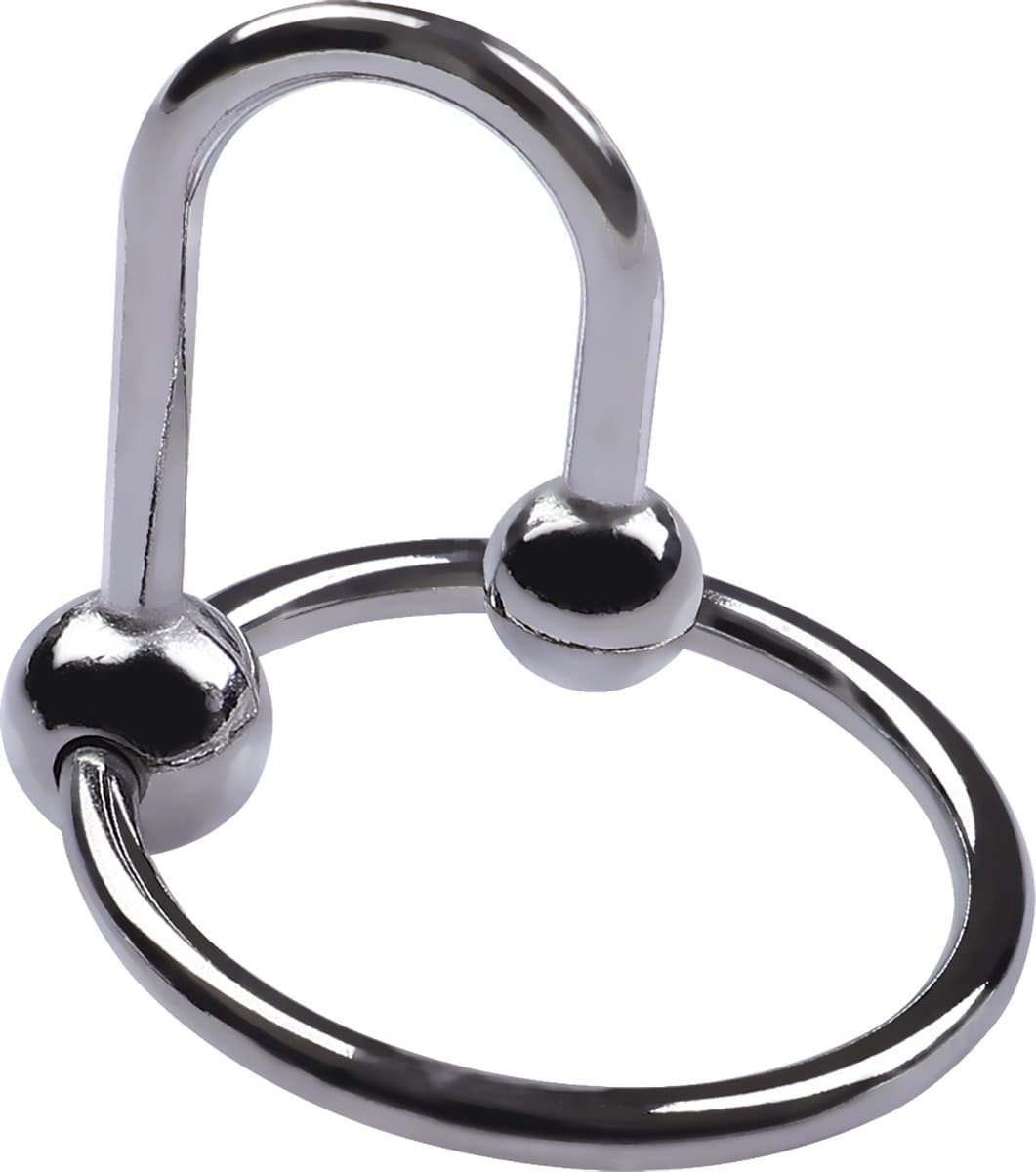 Banoch - Spermstopper Basic 28 mm | penisplug | metaal | eikelring — afbeelding 1