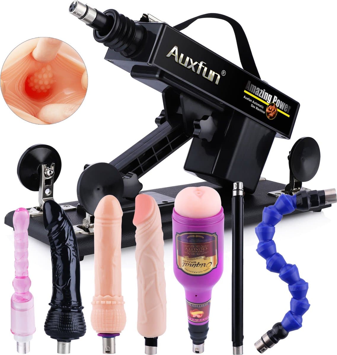 Auxfun® Basic Sexmachine Pakket Rhett Voor hem en haar! — afbeelding 1
