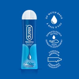 Durex - 10 stuks Condooms - Nude XL - 110 ml Glijmiddel - Intense Orgasm 10ml - Play Sensitive 100ml - Voordeelverpakking — thumbnail 5
