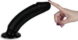 Lovetoy zwarte King Size Anaal Dildo — thumbnail 5