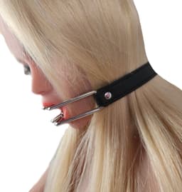 BNDGx® - Mond Gag Spreider Gag - Seks speeltje - Blowjob seks speeltje rond bal mond strap masker bdsm fetish — thumbnail 2