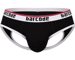 Barcode Berlin Maxime Backless Brief Black - MAAT M - Erotisch Heren Ondergoed - Slip voor Man - Sexy mannen Slip