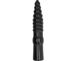 All Black Grote zwarte dildo 34 cm