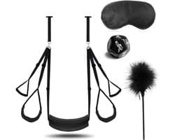 SVN® Sex Schommel - Sex Stoel - Bondage - Zwart - 35cm x 21cm x 9cm