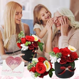 Eeuwige Rozen Geschenkdoos - Geparfumeerde Conserveerde Roos Cadeau voor Vrouwen — thumbnail 3