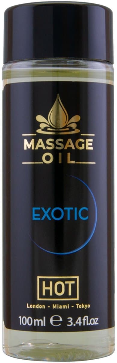 Hot - Exotic 100ml Massage olie - Transparant — afbeelding 1