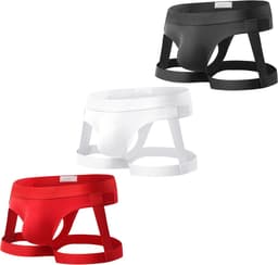 Ademende Heren String Ondergoed - Tanga G-String Slips voor Atletische Support en Workout — thumbnail 2