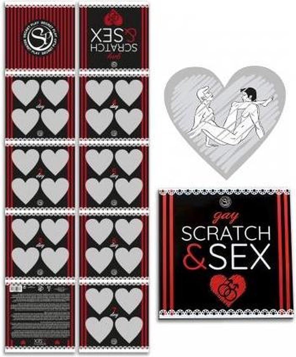 Secret Play - Scratch and Sex Gay - Games and Fun Assortiment — afbeelding 1
