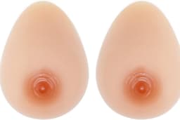 Siliconen Borsten- Borstprothese-Nep borsten- E cup- 1200 gram-Cosplay- Travestie-Transgender-Crossdresser — thumbnail 5