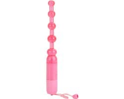 CalExotics - Vibrating Pleasure Beads - Anal Toys Probes Roze