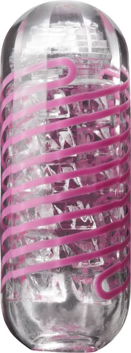 Tenga - Spinner 06 Brick Masturbator - Transparant/Paars — thumbnail 1