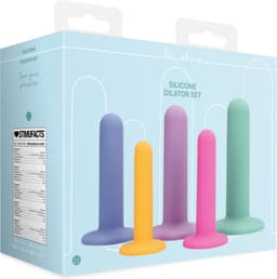 Silicone Vagina Dilator Set - Multicolor — thumbnail 5