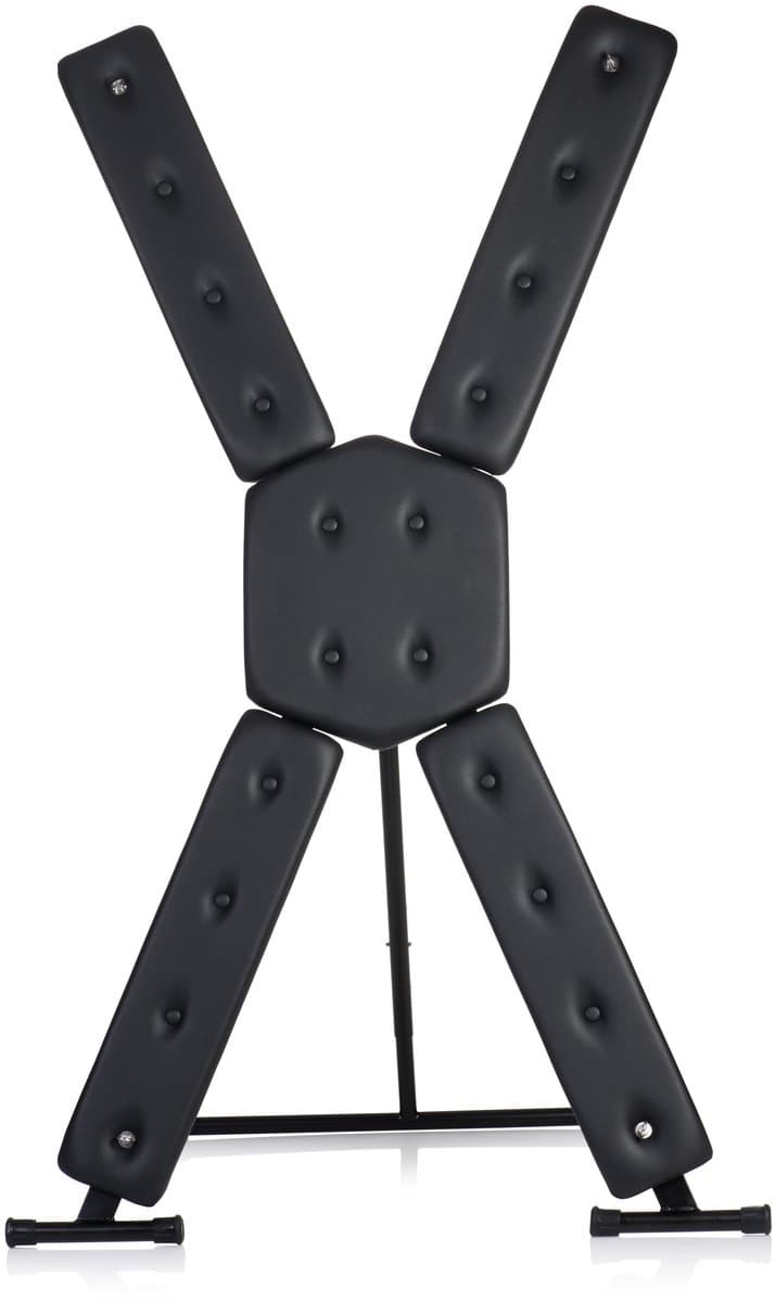 XR Brands - St. Andrews Cross - Zwart — afbeelding 1
