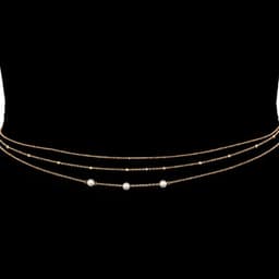 NTHProducts - Boho Layered Pearl Waist Body Chains - Sexy Bikini Accessoire - Goud - Bead Chain - Elegante Body Jewelry - Geschikt voor Vrouwen en Meis... — thumbnail 4