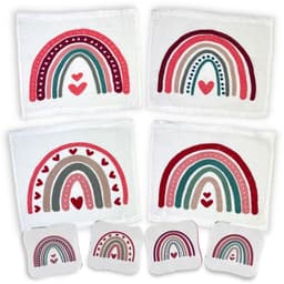 Dailygoods- Washandjes Set van 4 - Magische Handdoeken - Katoenen Badstof - Kindercadeau - Feestjes - Afmeting 30 x 30 cm — thumbnail 1
