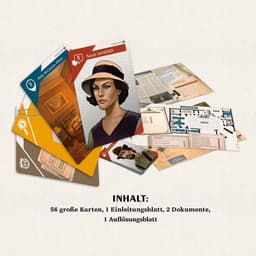 Detectivespel - Misdaadspel - Spannende avond - Eenvoudige regels - 1-5 spelers - Meerkleurig — thumbnail 5