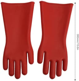 Dailygoods - Elektrisch Geïsoleerde Handschoenen - Hoogspanningshandschoenen - Veiligheid voor Elektrisch Werk - 375 mm - Isolerende Handschoenen - Be... — thumbnail 4