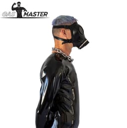 GASMASTER Alien Gasmasker – Gepolariseerde Lenzen + Metalen Oogkappen — thumbnail 5