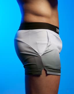 SUPAWEAR SPR Gradient Shorts Black/White - MAAT S — thumbnail 5
