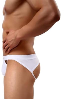 Heren Sexy Jockstrap G-String Ondergoed – Katoenen Boxershorts voor Sport en Ondersteuning — thumbnail 3