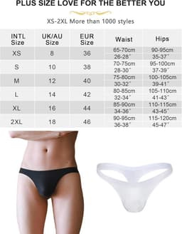 Chic Heren String Tanga - IJszijde, Lage Taille, Ademend, Sexy en Naadloos Ondergoed - Grote Maat — thumbnail 4
