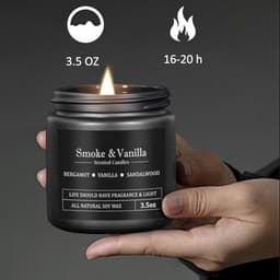 Geurkaarsen Set voor Heren - 8 Stuks - Ideaal Verjaardagscadeau en Bedankgeschenk — thumbnail 5