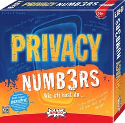 Numbers Privacy Spel: Partyspel met 400 Nieuwe Vragen voor 5-12 Personen — thumbnail 1