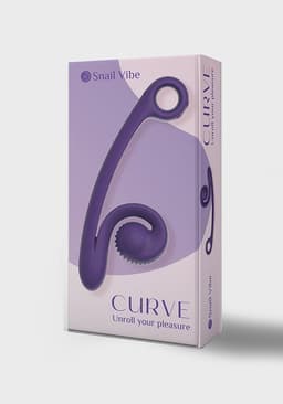 Snail Vibe Snail Vibe Curve Vibrator Lila — thumbnail 2