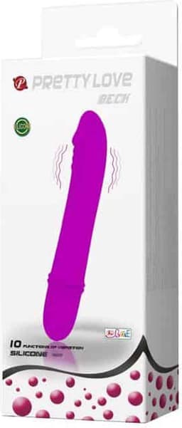Pretty Love Beck - Mini Vibrator - Klein maar Fijn - 10 Vibratiestanden - Paars — thumbnail 4