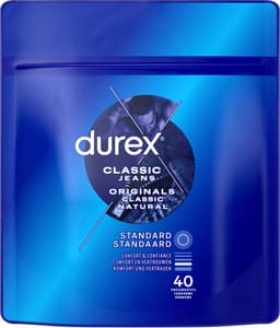 Durex Classic Natural x40 - 2 Stuks - Voordeelverpakking — thumbnail 2