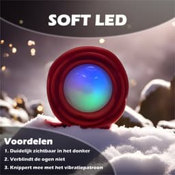 Intimate Desires® Rosey - Vibrerende Buttplug - 7 Standen - Afstandsbediening - Anaal vibrator - LED Licht - Oplaadbaar - Sex Toys voor mannen en vrouwen — thumbnail 3
