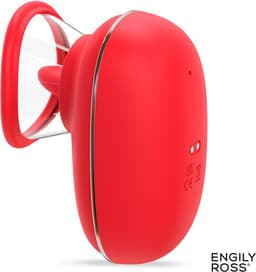 Engily Ross - Lizer - Tong Vibrator - Lik en Zuig Functie - Vacuümpomp - Likkende Vagina Zuiger - Vibrator voor Vrouwen - Tepels - Clitoris - Beffen - Seksspeeltje voor Vrouwen - Rood — thumbnail 2