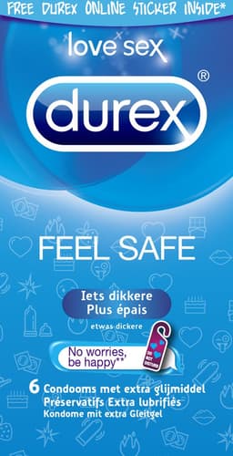 Durex Feel Safe Condooms - 6 stuks — thumbnail 5