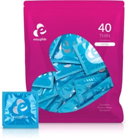 EasyGlide - Extra Thin Condooms - 40 stuks — thumbnail 1